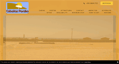 Desktop Screenshot of cabanasparaiso.cl